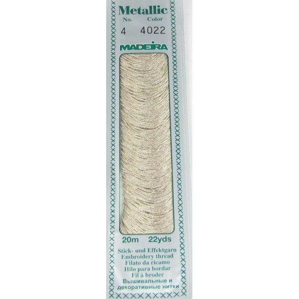 X10 MADEJA METALLIC MOULINE Nº 4 - 20M